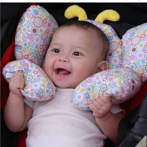 Kakiblin Baby Travel Pillow - Butterfly